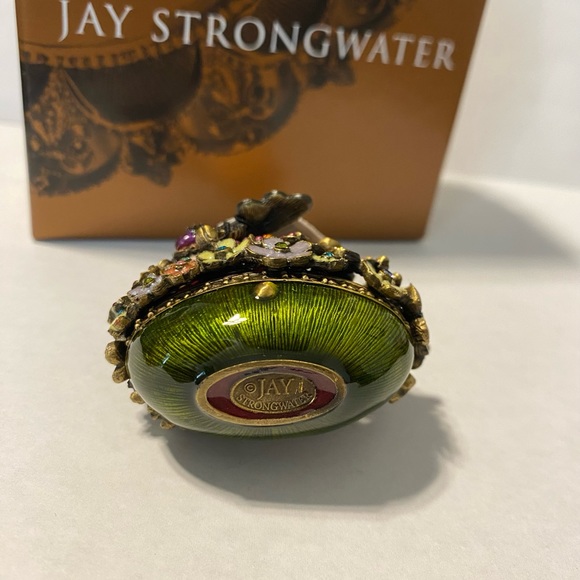 Jay Strongwater Mille Fiori Blossom Box Crista - Picture 3 of 7